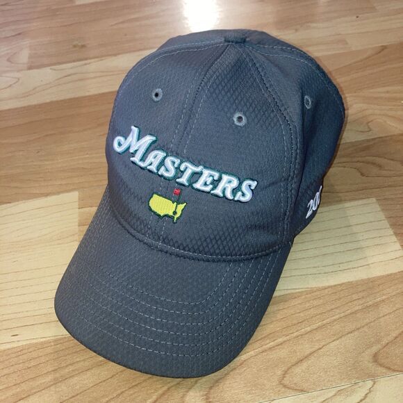 Masters 2023 Augusta National Performance Tech Gray Adjustable Golf Hat - Picture 1 of 8
